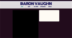 Desktop Screenshot of baronvaughn.com